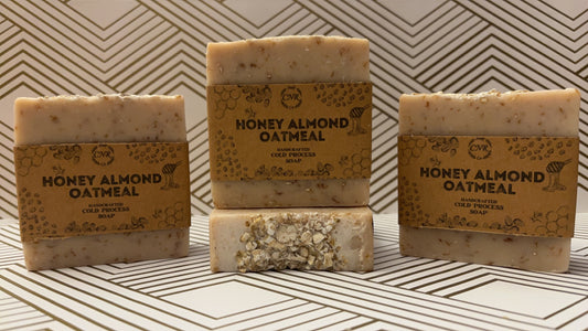 Honey Almond Oatmeal Bar Soap